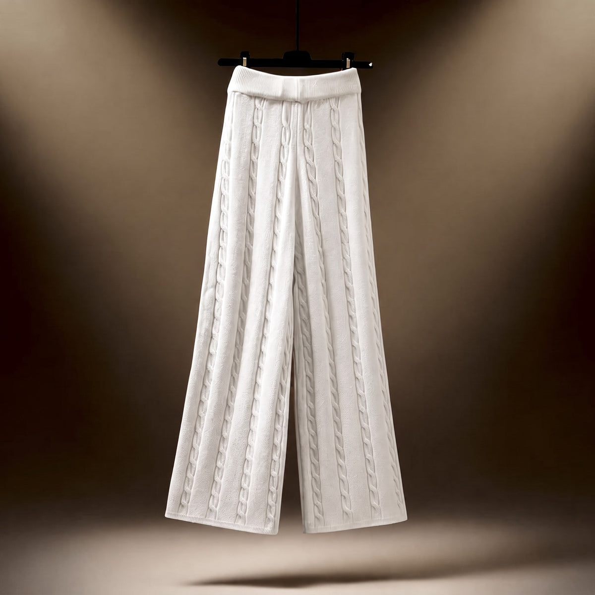 Charlotte - Women's Three-Piece Winter Co-ord Set - Outfit Sets - White - Parker&Brooks