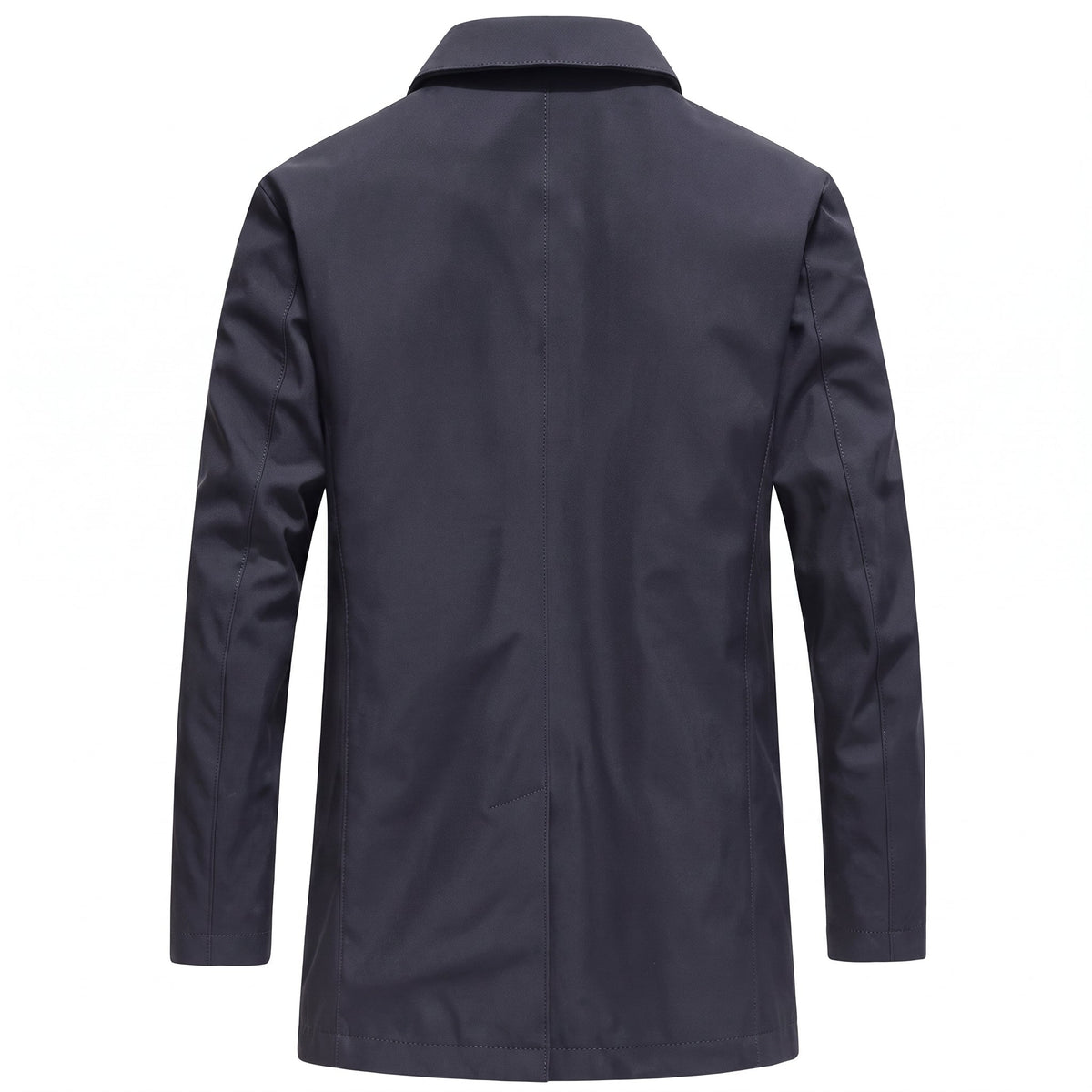 Hermann - Men's Transitional Jacket with Side Pockets - Jackets - Blue - Parker&Brooks