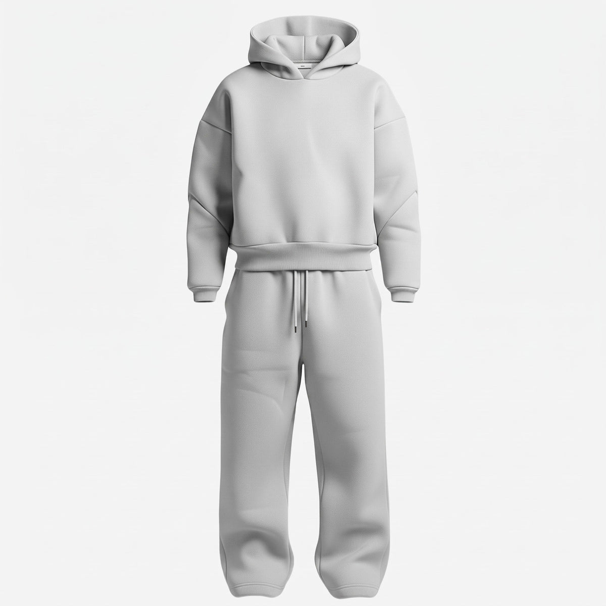 Marcus - Men's Oversized Hooded Tracksuit Co-ord Set - Outfit Sets - Gray - Parker&Brooks