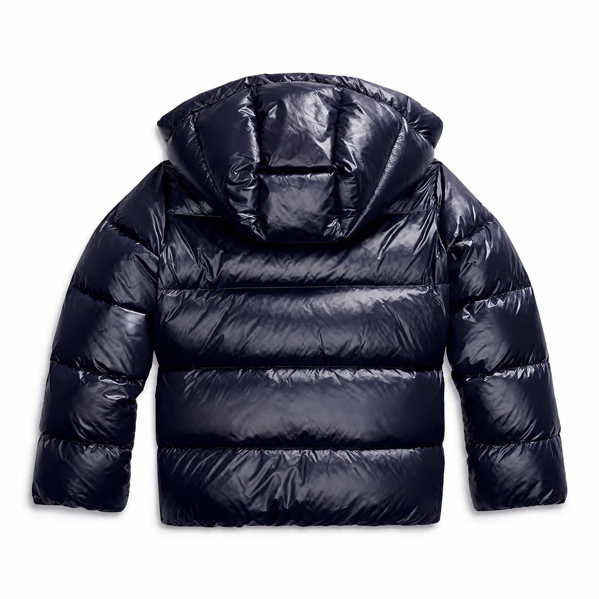 Sophie - Women's Hooded Quilted Puffer Jacket with Zip Closure - Puffer Jackets - Blue - Parker&Brooks