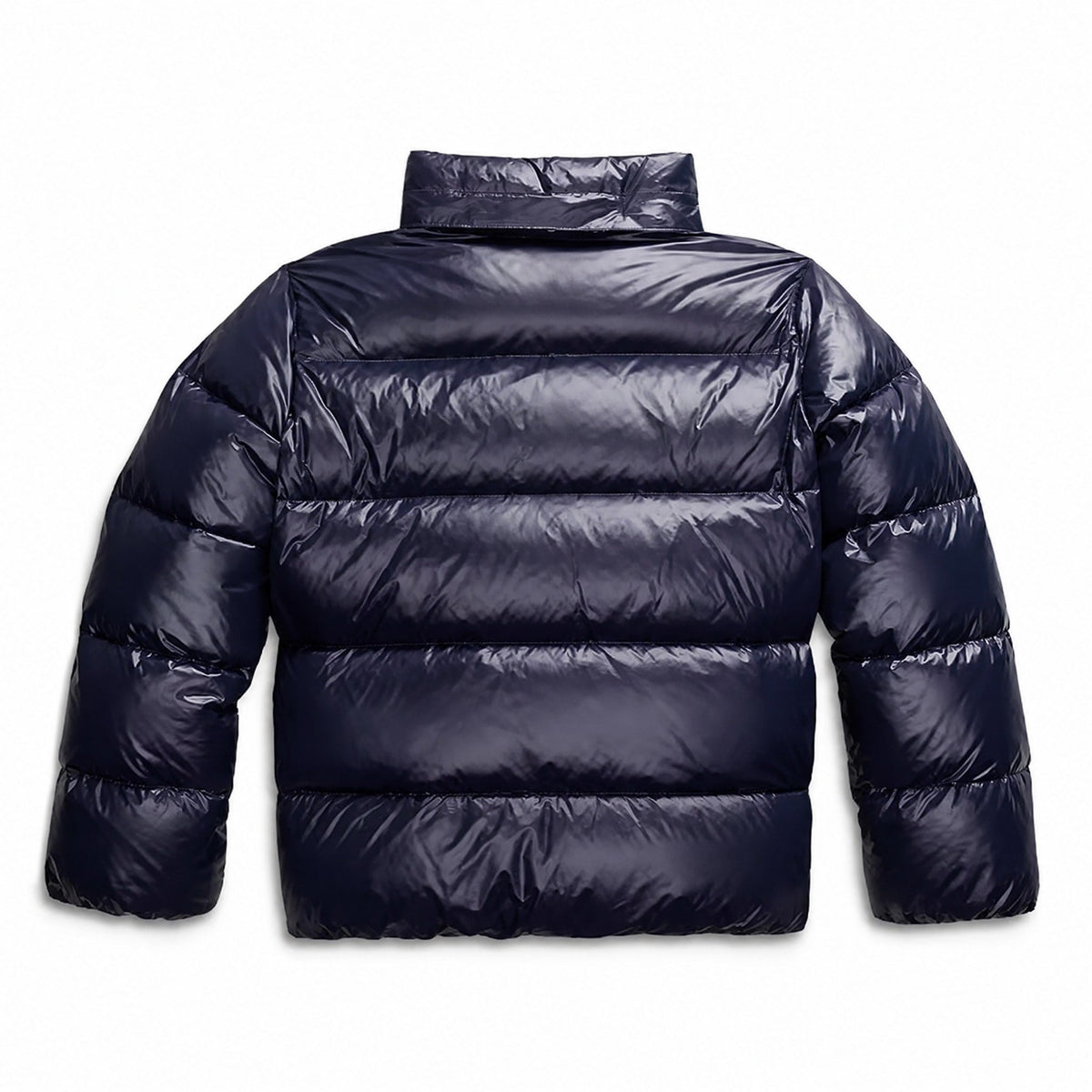 Sophie - Women's Hooded Quilted Puffer Jacket with Zip Closure - Puffer Jackets - Blue - Parker&Brooks