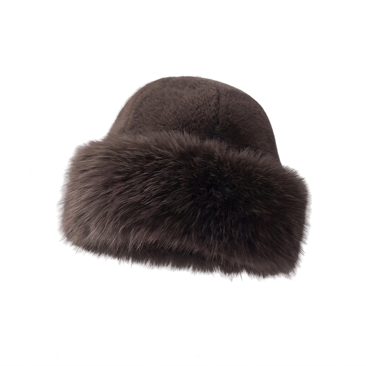 Isabelle - Women's Faux Fur Trapper Hat with Ear Flaps for Winter - Hats - Brown - Sarvento