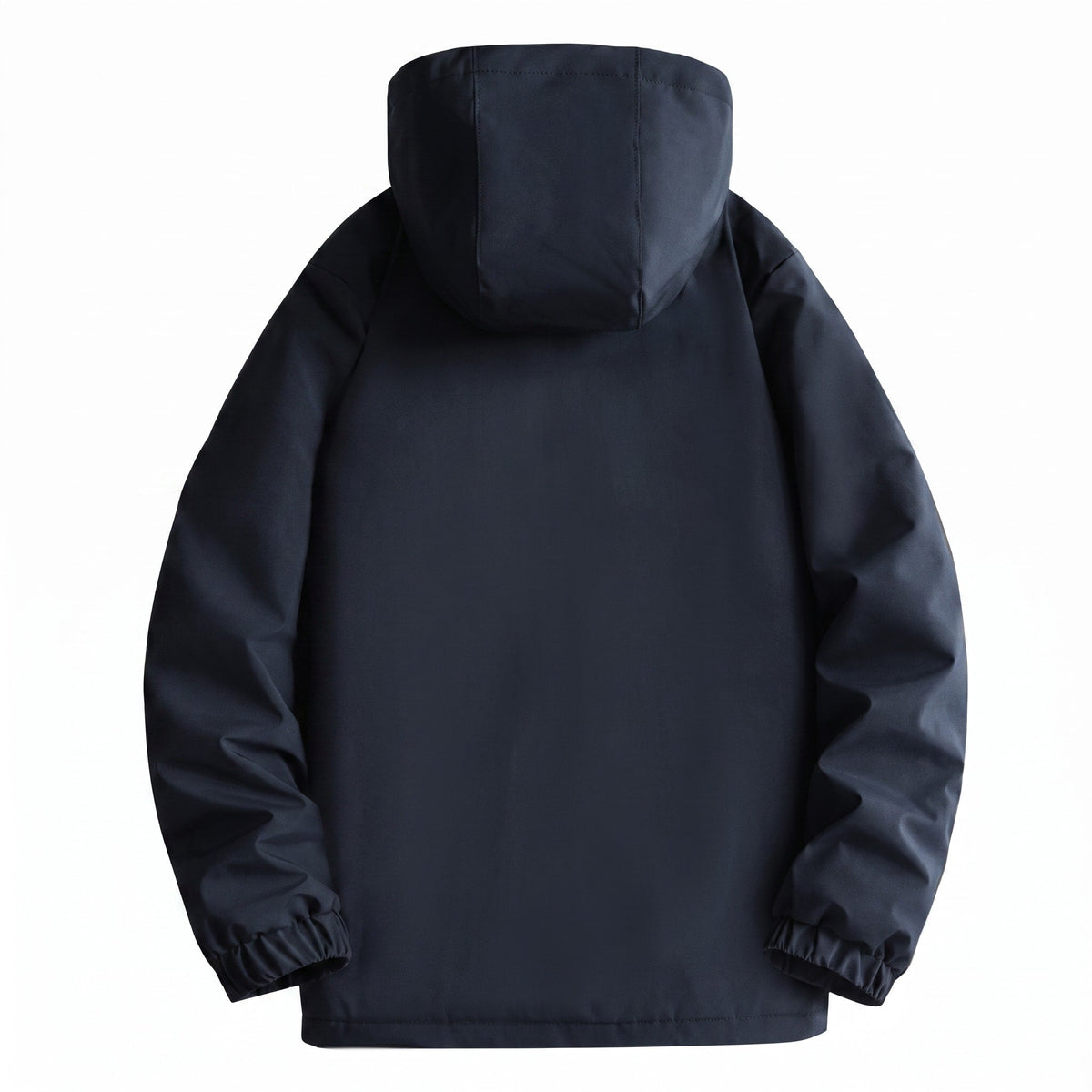 James - Men's Hooded Parka Jacket with Cargo Pockets - Parkas - Blue - Parker&Brooks