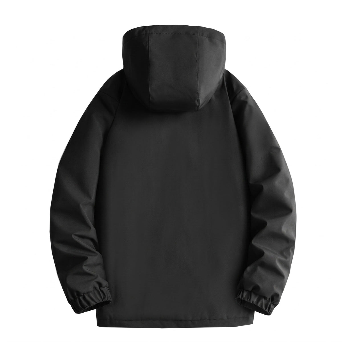 James - Men's Hooded Parka Jacket with Cargo Pockets - Parkas - Black - Parker&Brooks