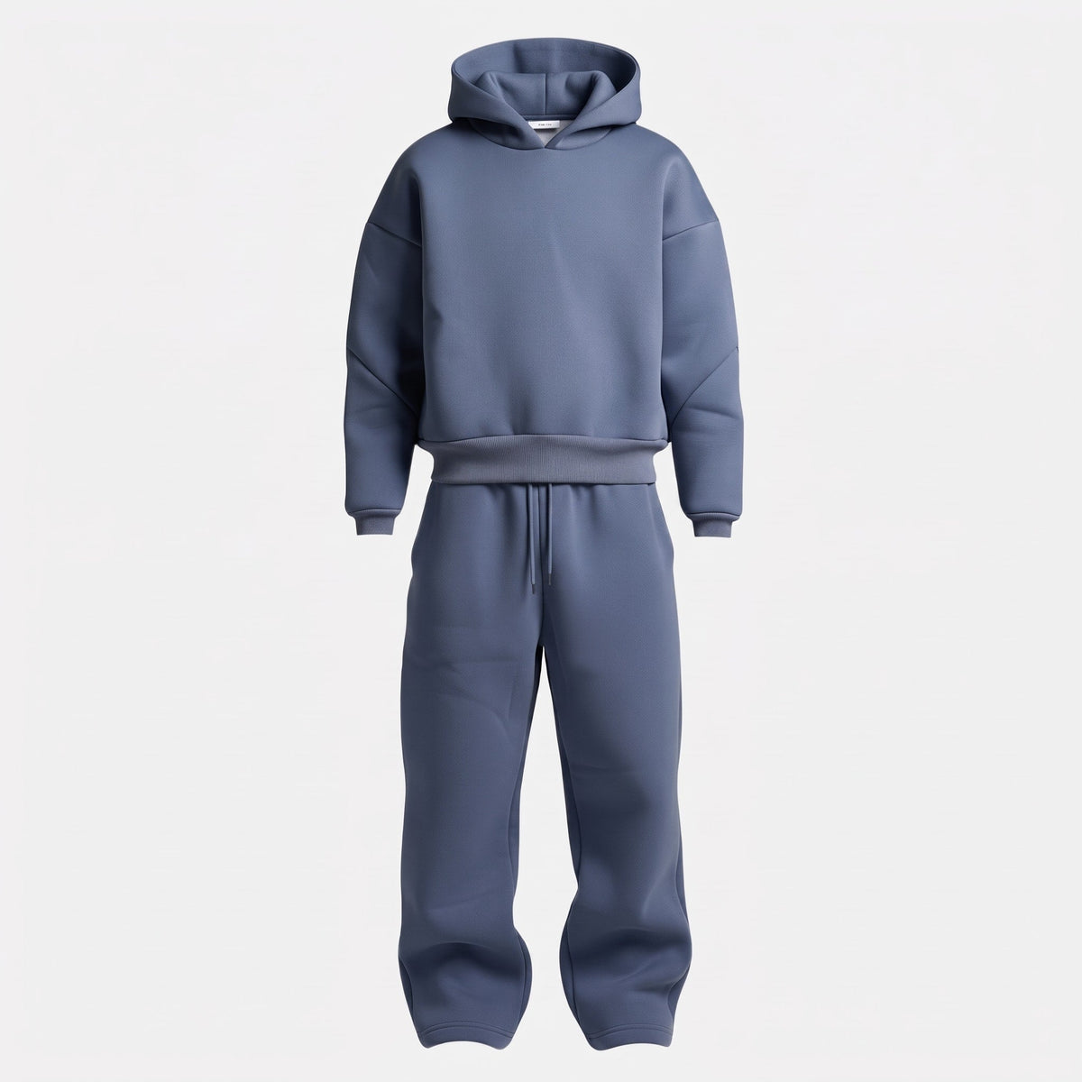 Marcus - Men's Oversized Hooded Tracksuit Co-ord Set - Outfit Sets - Blue - Parker&Brooks