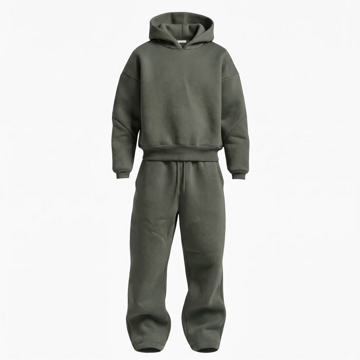 Marcus - Men's Oversized Hooded Tracksuit Co-ord Set - Outfit Sets - Green - Parker&Brooks