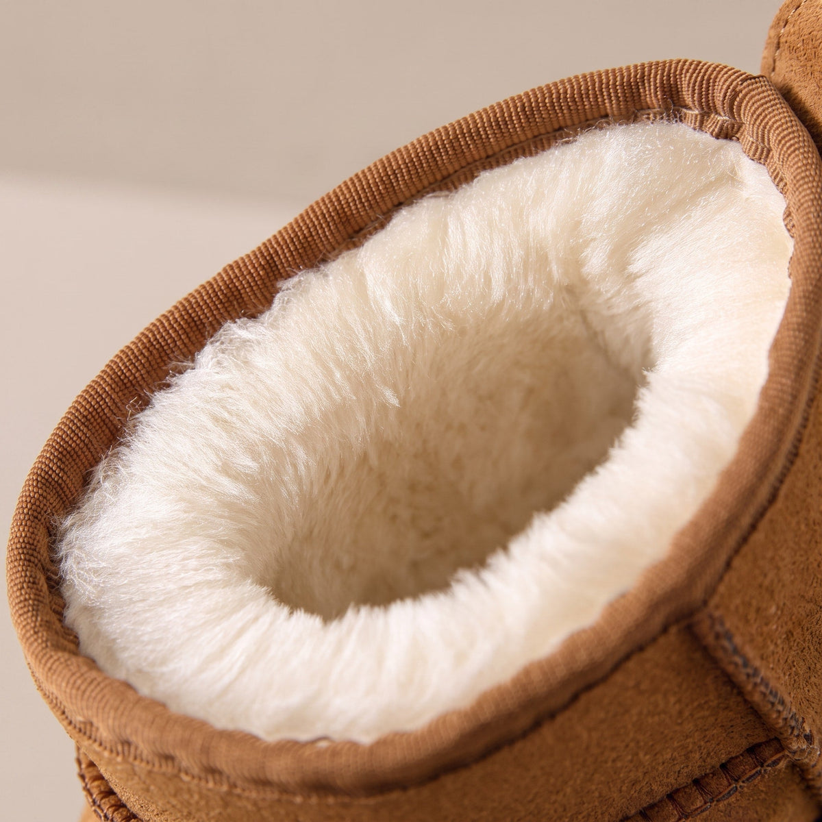 Sophie - Women's Ankle Boots with Faux Fur Lining and Cushioned Sole - Boots - Brown - Parker&Brooks